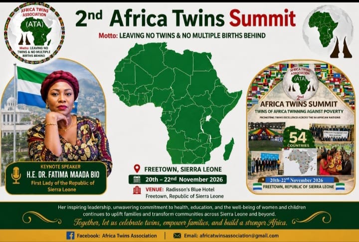 Africa Twins Association 2nd Summit – Sierra Leone 2026